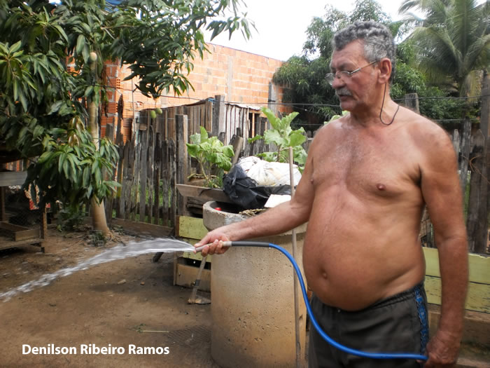 Na Vila da Amizade, onde existe quatro fontes de água mineral, moradores não querem rede do SAERB