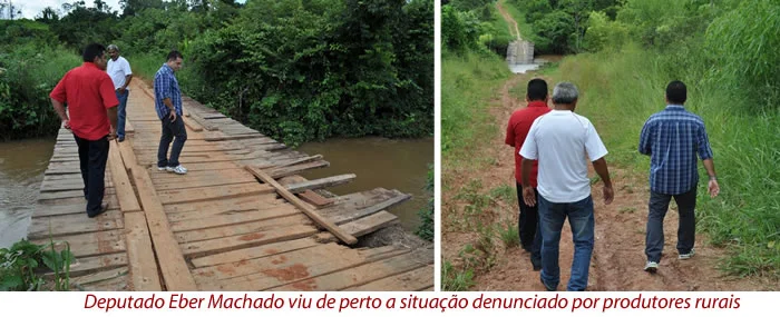 Comunidade do Ramal da Cajazeira faz apelo ao deputado Eber Machado