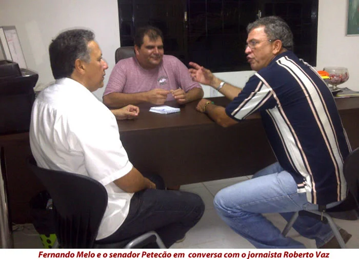 Petecão e Fernando Melo visitam o ac24horas