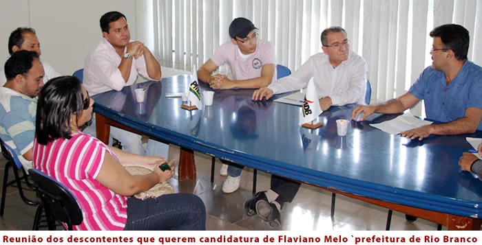 Corrente peemedebista quer Flaviano Melo como pré-candidato a prefeito de Rio Branco