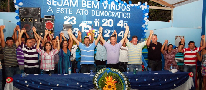 PMDB realiza Convenção em Porto Walter com apoio de oito partidos