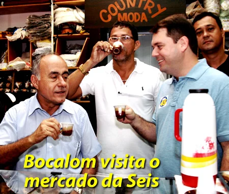 Bocalom visita Mercado 06 de Agosto e garante uma Rio Branco + Limpa