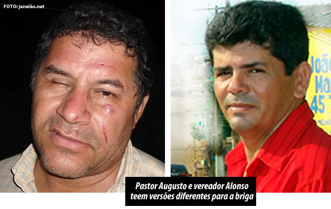 POLITIZANDO A VIOLÊNCIA: Governistas atribuem briga do vereador Alonso com pastor evangélico à campanha eleitoral