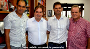 Jairo e Mano Rufino são recebidos por Sebastião Viana