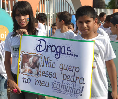 Não às drogas: Projeto do MPAC alerta jovens de Sena Madureira