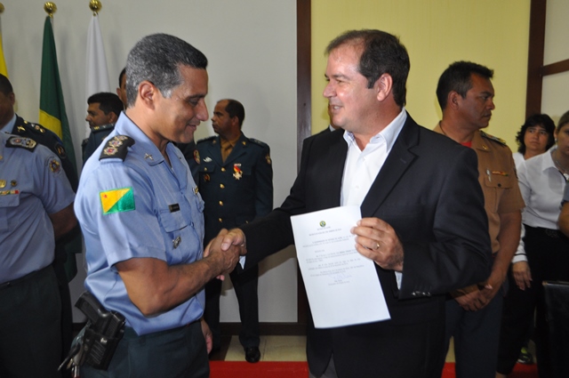 Novo subcomandante da Polícia Militar do Acre é empossado em solenidade