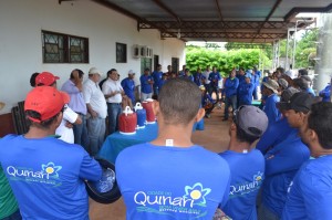 Prefeito James Gomes lança ação de limpeza no Quinari