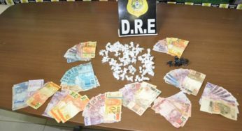 Policia Civil estoura boca de fumo e prende dois no 2º Distrito