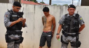 Policia prende homem acusado de assaltar estudantes na saída da escola, na capital