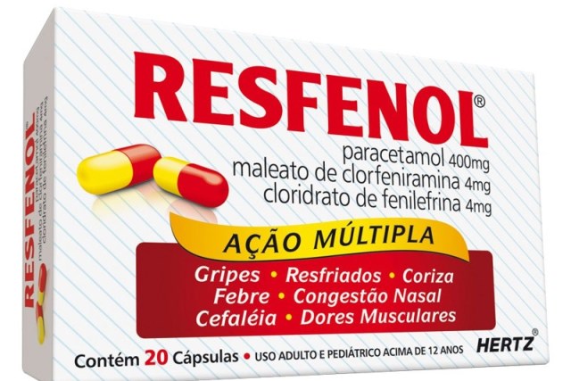 Anvisa suspende venda de  Resfenol
