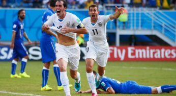 Uruguai abocanha a vaga para as oitavas e elimina a seleção Italiana da Copa