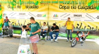 Camelôs e Feirantes abrem as atividades da Tenda Cultural do Calçadão da Benjamin Constant, em Rio Branco