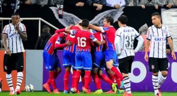Corinthians só empata com Bahia em casa