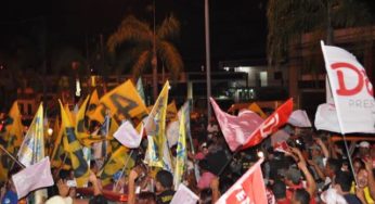 Militantes do PT, PSDB e DEM travam “guerra” na TV RBO