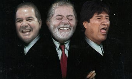 Lula chega ao Acre e cumpre agenda com Evo Morales