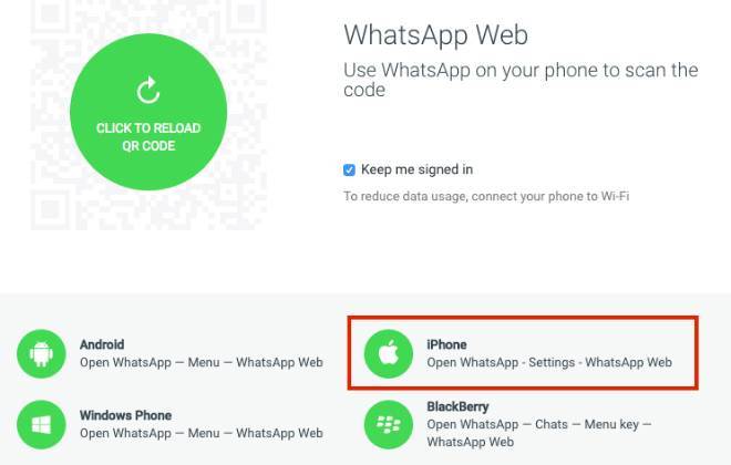 WhatsApp para computador chega ao iPhone