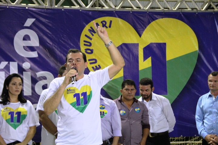 James e Mailza Gomes ratificam ida para o PP levando mais de mil novos filiados, no Quinari