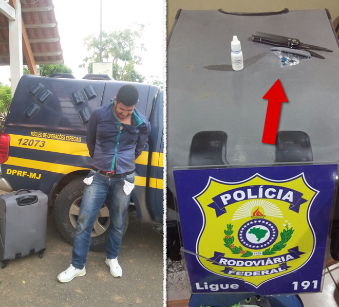 Rondoniense que seguia com drogas rumo à Espanha é detido na fronteira do Acre com o peru
