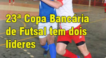 Duas goleadas e um empate marcam a 3ª rodada da 23ª Copa Bancária de Futsal