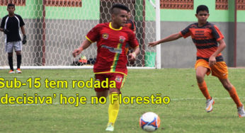 Sub-15 tem rodada ‘decisiva’ hoje no Florestão