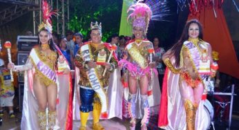 Realezas são escolhidas na abertura do Carnaval 2016