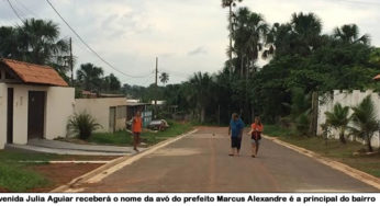 Avó do prefeito Marcus Viana será homenageada com nome de avenida no Sol Nascente