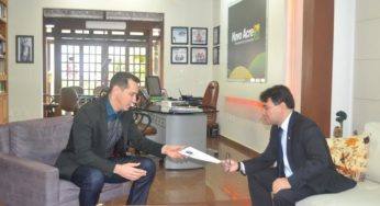 Oswaldo entrega ao governador nota de repúdio à PEC que altera legislação ambiental no país