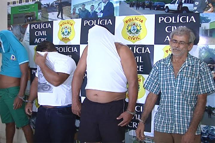Quatro são presos por homicídio em Rio Branco nesta quinta-feira