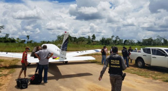 Quadrilha de brasileiros e bolivianos tenta roubar avião no interior Acre e é presa em operação da Policia