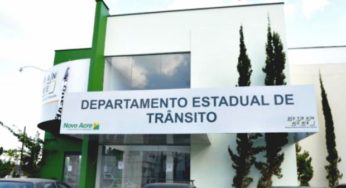 Detran do Acre notifica multas de centenas a centenas de condutores no Diário
