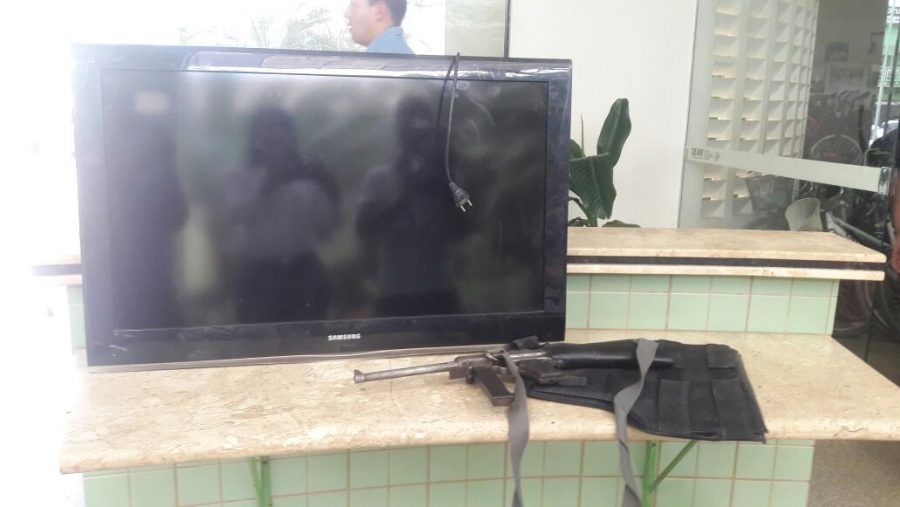 Polícia Militar apreende submetralhadora francesa no bairro Eldorado em Rio Branco