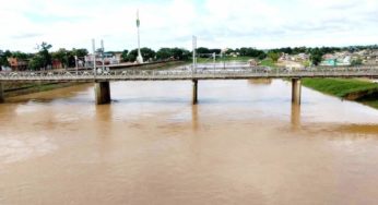 Rio Acre apresenta vazante de 63cm em relação a cota registrada ontem na capital