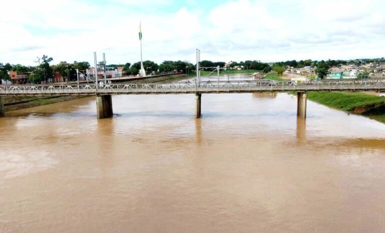 Nível do rio Acre volta a subir em Rio Branco: 12, 90 metros nesta segunda-feira