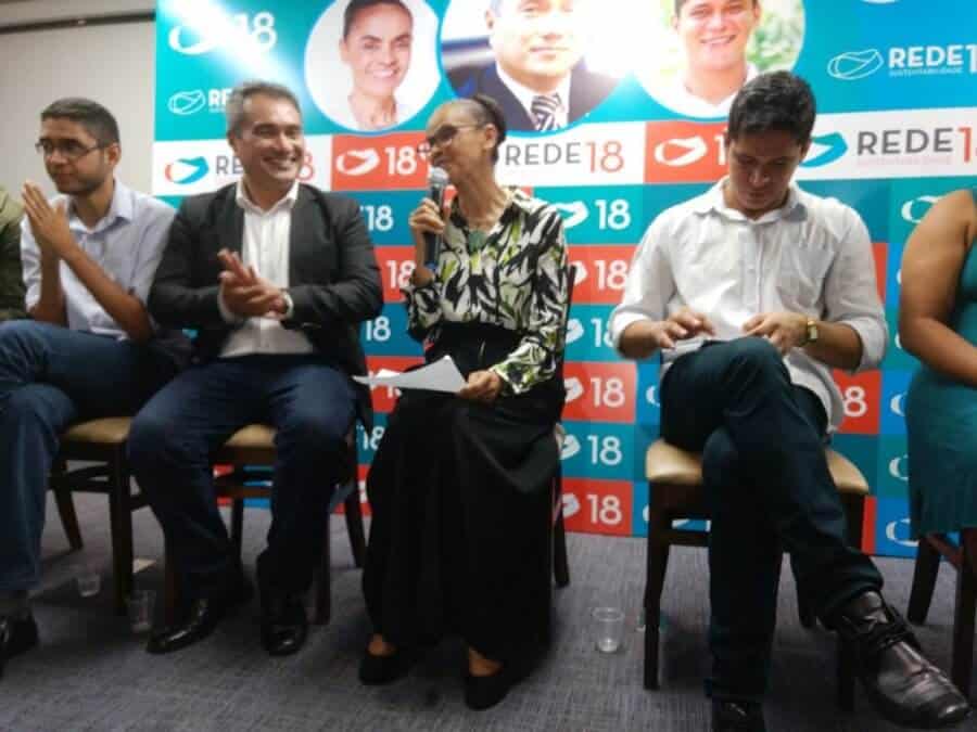 Marina fala em “oferecer a outra face” e diz que Rede terá uma “campanha franciscana”