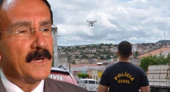Delegado aposentado Walter Prado, sugere investimento em drones para ajudar as polícias no combate ao crime