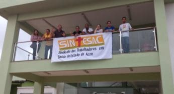 Em protesto, Agentes de Saúde tomam de conta de prédio da Prefeitura do Quinari