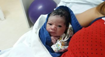 Pesando 3kg e medindo 48cm, Bernardo é o primeiro bebê acreano a nascer em 2018, em Rio Branco