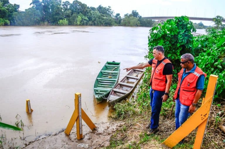 Chuvas de fevereiro deste ano foram as maiores desde 1970 em Rio Branco, informa Coronel George, da Defesa Civil