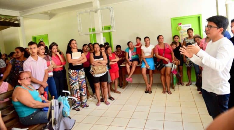 Jenilson Leite participa de ação de saúde em alusão ao Dia Internacional da Mulher no município de Bujari