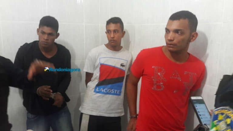 Foragidos do Acre, integrantes de facção criminosa são presos após roubo de moto em Porto Velho