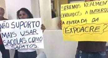 Por ruas pavimentadas populares ameaçam fechar acesso a Expoacre