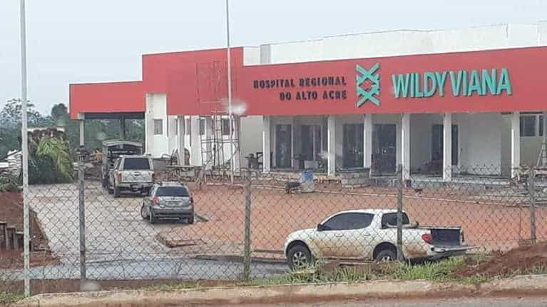 Governo diz que goteiras no Hospital Wildy Viana foram “prontamente resolvidas”