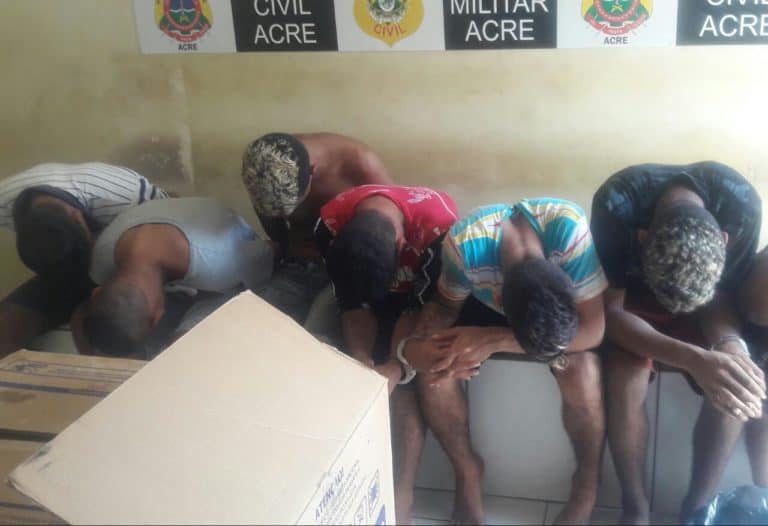 Polícia Militar frustra assalto no Residencial Mariana e prende seis pessoas em flagrante
