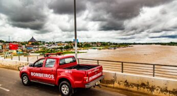 Rio Juruá sobe e avança para cota de alerta em Cruzeiro do Sul