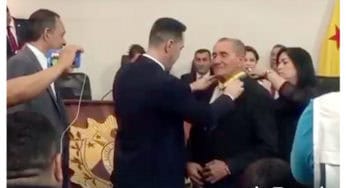 Chagas Romão se despede da Aleac recebendo Medalha da Ordem do Mérito