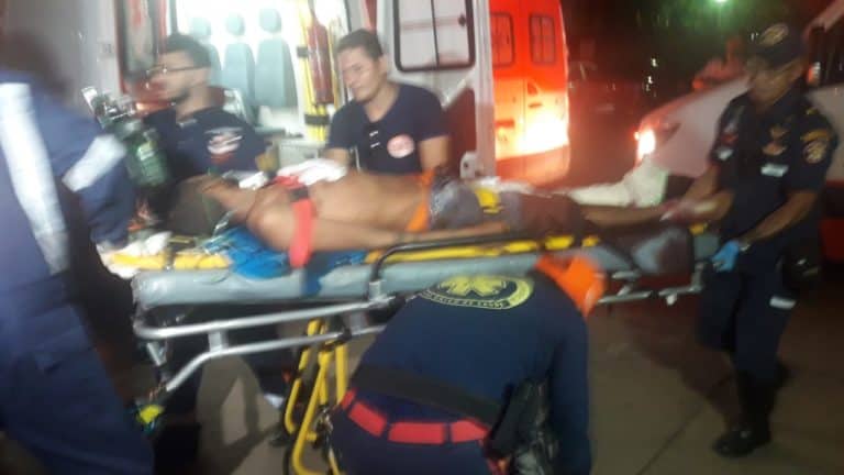 Trabalhador é baleado por homens em carro preto no Segundo Distrito de Rio Branco