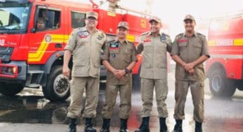 Corpo de Bombeiros empossa novo comandante do 4º Batalhão em Cruzeiro