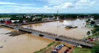 Nível do Rio Acre segue em situação de vazante na capital