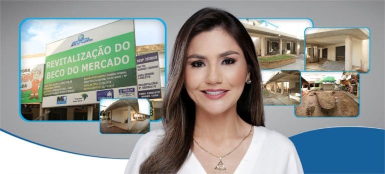 Jessica libera mais de R$ 1 milhão para obras do Beco do Mercado