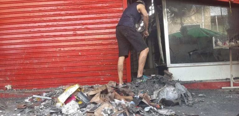 Sebrae oferece apoio gratuito aos lojistas prejudicados por incêndio no Calçadão